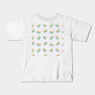 Rainbow Cake Pattern Kids T-Shirt